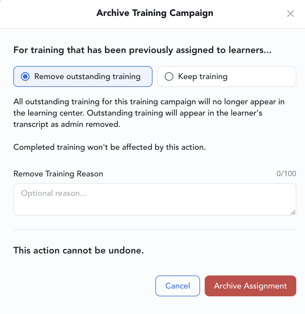 Archive Training confirmation.png